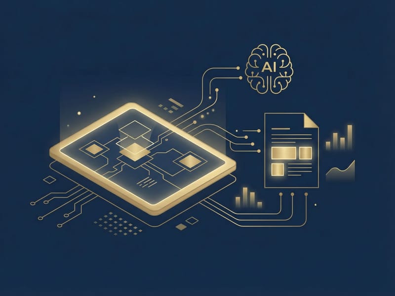 AI报告模块界面